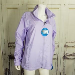 Women's Colombia XL NWT Raincoat Purple